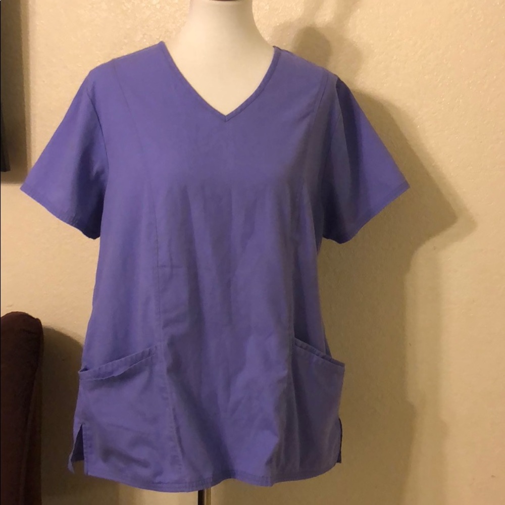 Light Purple Scrub Top